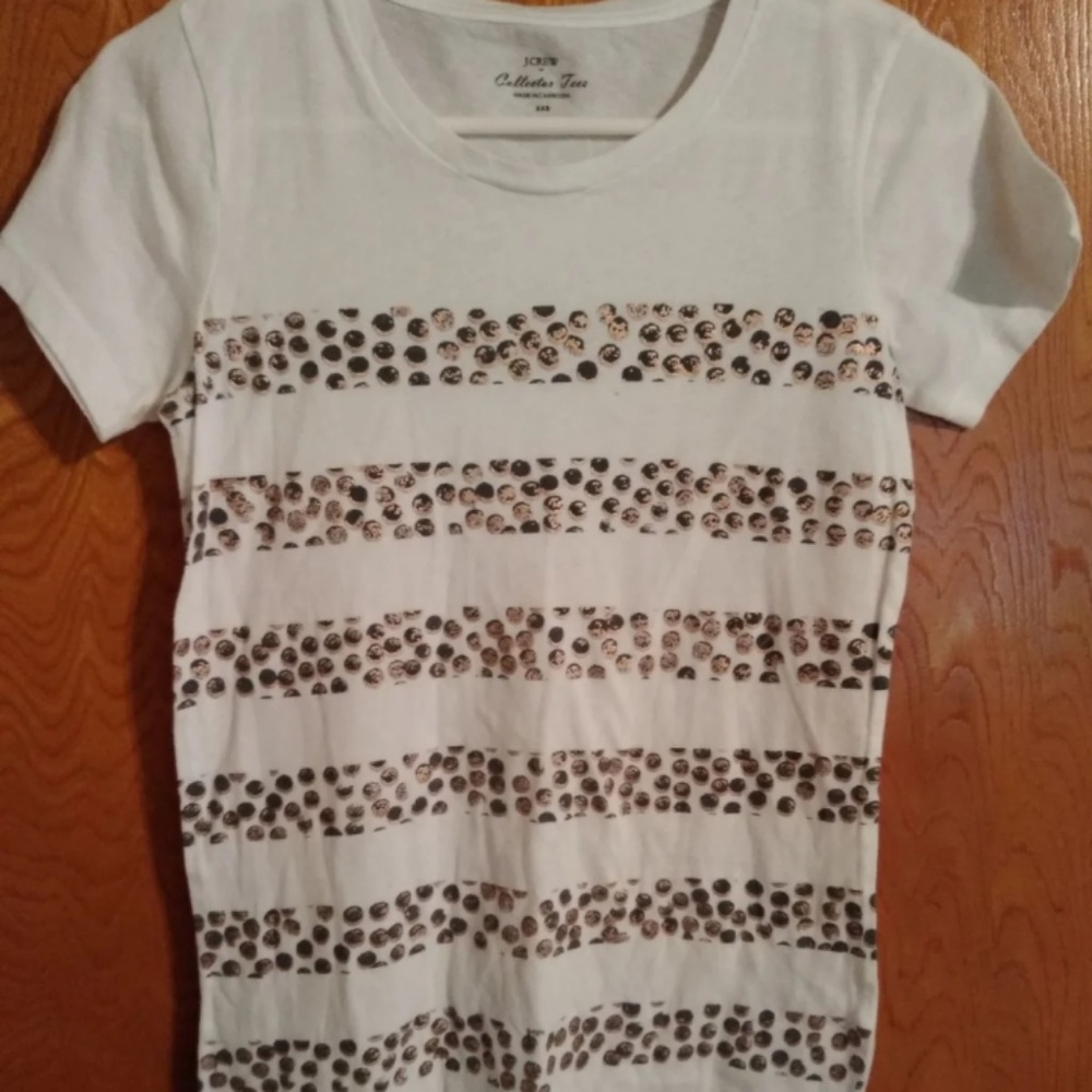 J CREW COLLECTOR TEE  SIZE XXS